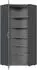 Wimex Multiraumkonzept Eckschrank 1-türig Graphit 80x185x80cm (11349714-0)