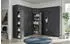 Wimex Multiraumkonzept Eckschrank 1-türig Graphit 80x185x80cm (11349714-0)