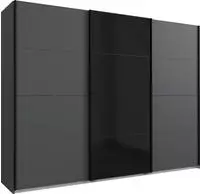 Wimex Schwebet&uuml;renschrank "Barcelona" mit Glaselementen auf der Mittelt&uuml;r