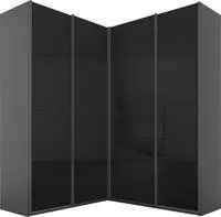 rauch Schwebet&uuml;renschrank "Kleiderschrank Garderobe Eckkleiderschrank QUADRA...