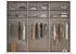 Rauch Scale-Wood Schwebetürenschrank Asteiche massiv 271x223x68cm (Scale-Wood)