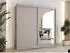 Mirjan24 Wika 200 Schwebetürenschrank mit Spiegel, 4 Schubladen, 200x200x62cm