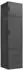 mokebo Der Grenzenlose Kleiderschrank 1-türig, 3 Schubladen, Anthrazit, 60x234x58cm