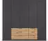 Rauch DAVOA Drehtürenschrank Graumetallic/Eiche Artisan 226x210x54cm (DAVOA)