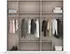 Rauch DAVOA Drehtürenschrank Graumetallic/Eiche Artisan 226x210x54cm (DAVOA)