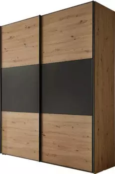 Staud Includo Schwebet&uuml;renschrank Artisan Eiche/Vulkan 225x222x68cm