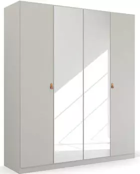 Rauch Homey by Quadra Spin Dreht&uuml;renschrank Seidengrau 181x210x54cm (Holzwerkstoff)
