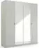 Rauch Homey by Quadra Spin Drehtürenschrank Seidengrau 181x210x54cm (Holzwerkstoff)