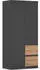 Rauch Costa Drehtürenschrank Grau/Eiche Artisan 91x197x54cm (COSTA)