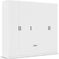 rauch Dreht&uuml;renschrank "Kleiderschrank Schrank Garderobe W&auml;scheschrank BARI" mit