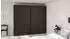 Home Affaire Como Schwebetürenschrank 7 Türen, 244x221x66,6cm, schwarz matt