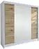 Mirjan24 Talin V Schwebetürenschrank mit Spiegel, 2-türig, 180x215x58cm (Talin V)