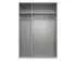 Wimex Andorra Drehtürenschrank Holzwerkstoff Graphit 150x216x58cm