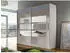 Mirjan24 London III Kleiderschrank Schiebetür mit Spiegel, 180x215x58cm, RGB LED