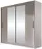 Mirjan24 London II Schiebetürenschrank mit Spiegel, 180x215x58cm, Kaschmir (M24)
