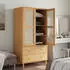 vidaXL SENJA Kleiderschrank Rattan-Optik Braun 90x55x175cm Kiefernholz (358034)