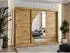 Mirjan24 Wika 250 Schwebetürenschrank mit Spiegel, 250x200x62cm (Wika 250)