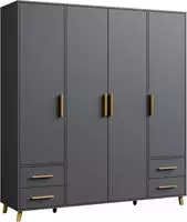 rauch Dreht&uuml;renschrank "Kleiderschrank Schrank Garderobe SHINJO Breiten...