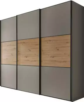 Staud Includo Schwebet&uuml;renschrank Dekor Saphir/Artisan Eiche, 298x222x68cm