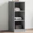 vidaXL Kleiderschrank Sonoma Grau 48x41x102cm Holzwerkstoff