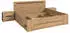 xonox.home CANU Schlafzimmer-Set 3-teilig Basaltgrau/Eiche Artisan 284x87x205cm