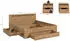 xonox.home CANU Schlafzimmer-Set 3-teilig Basaltgrau/Eiche Artisan 284x87x205cm