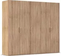 rauch Dreht&uuml;renschrank "Kleiderschrank Schrank Garderobe Schlafzimmerschrank EVELYN"