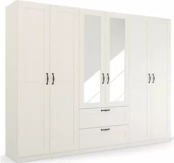 Rauch Cottage by Quadra Spin Dreht&uuml;renschrank Alpinwei&szlig; 271x210x54cm (COTTAGE BY QUADRA SPIN)