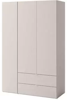Mirjan24 Sigma 3D2S Dreht&uuml;renschrank mit Kleiderstange und 2 Schubladen (SG01)