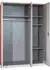 Wimex Cindy2 Drehtürenschrank Holzwerkstoff Weiß/Rosé 139x199x58cm (11219564-0)
