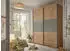 Staud Includo Schwebetürenschrank Artisan Eiche/Saphir 188x222x68cm