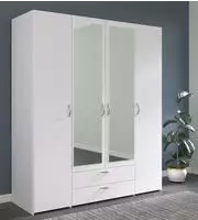 Parisot Kleiderschrank "Daily" 1 Stk. tlg. zwei T&uuml;ren mit Spiegel