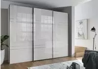WIEMANN Schwebet&uuml;renschrank "Rialto" hochwertige Glasfront mit Querriegeln