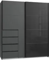 Wimex Schwebet&uuml;renschrank "Bali in den Breiten 180cm, 225cm & 270cm, Schrank mit