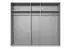 Wimex Andorra Schwebetürenschrank 3-türig Holzwerkstoff Graphit 250x216x65cm