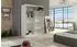 Mirjan24 Miami S Schiebetürenschrank mit Spiegel, Cashmere, 120x200x58cm