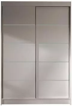 Mirjan24 Lino IV Schiebet&uuml;renschrank 2-t&uuml;rig, Kaschmir, 120x200x58cm