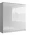 Lookway Aurora 4D Kleiderschrank weiß hochglanz, 4-türig, 200x213x57cm (800001542890)
