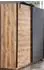Wimex Liverpool Schwebetürenschrank Plankeneiche/graphit, 180x198cm