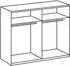 Wimex Liverpool Schwebetürenschrank Plankeneiche/graphit, 180x198cm
