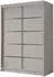 Mirjan24 Lungo IV Schiebetürenschrank 120x58x200cm, Cashmere