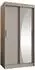 Mirjan24 Wika 100 Schwebetürenschrank mit Spiegel und Schubladen, 100x200x62cm