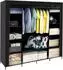 Ruhhy Faltschrank Stoff, klappbar, 170x170cm (21744)