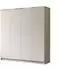 Lookway Aurora 4D Kleiderschrank kaschmir, 4 Drehtüren, 200x213x57cm (800000819829)
