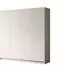 Lookway Aurel 4D Kleiderschrank beige, Holzwerkstoff, 2 Schubladen, 200x200x57cm (800000889526)