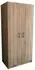 Masseno Pinello Drehtürenschrank 2-türig, Sonoma Eiche, 81x177x52cm (PINO 2 OAK SONOMA)