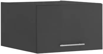 Laundreezy Aufsatzschrank anthrazit matt, 60x38x68cm, Softclose, Holzwerkstoff (PRIMUS)