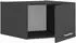 Laundreezy Aufsatzschrank anthrazit matt, 60x38x68cm, Softclose, Holzwerkstoff (PRIMUS)