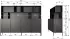 Woood New Gravure Aufsatzschrank, Kiefernholz, hellgrau, 200x65x30cm (98901731-0)