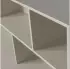 Woood New Gravure Aufsatzschrank, Kiefernholz, hellgrau, 200x65x30cm (98901731-0)